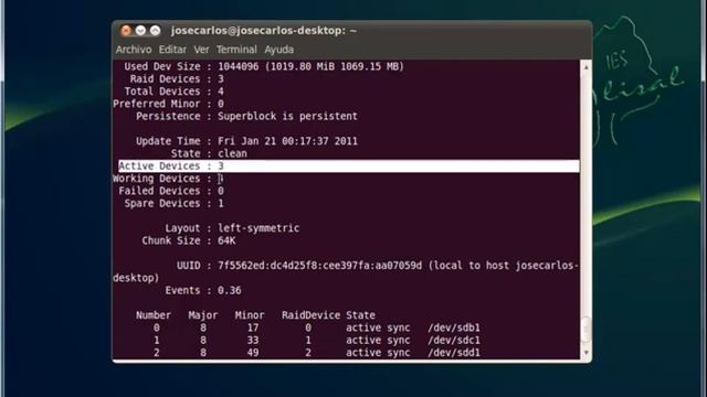 ISO05-21-Creación de RAID-5 en Linux смотреть онлайн