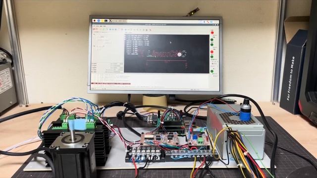 raspberry pi +Linuxcnc + wire edm test смотреть онлайн