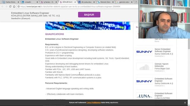 Gömülü Sistemler Alanında çalışmak - İş ilanlarını inceliyoruz. смотреть онлайн