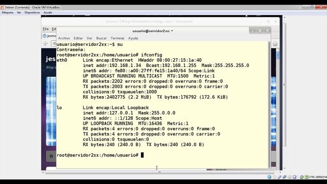 configurar tarjeta de red linux смотреть онлайн
