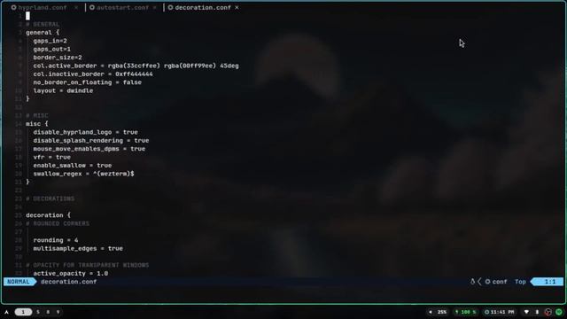 Hyprland | Minimal | Arch Linux | Waybar | Tofi смотреть онлайн