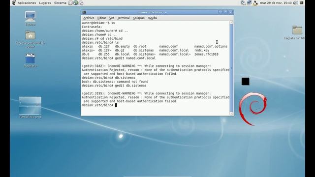 CONFIGURAR DNS EN DEBIAN смотреть онлайн