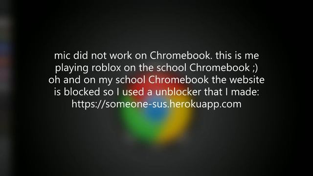 How to play roblox on school Chromebook NO LINUX смотреть онлайн