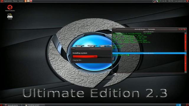 Installing Ultimate Edition 2.3 Beta смотреть онлайн