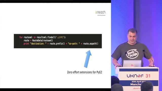 UKNOF31 - Some Thoughts on Network Automation смотреть онлайн