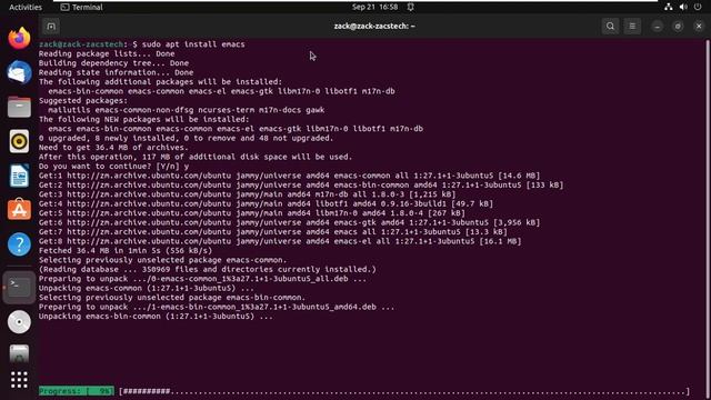 How to Install Emacs Text Editor on Ubuntu 22.04 LTS смотреть онлайн