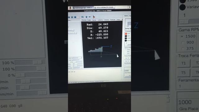 G71 Linux CNC смотреть онлайн