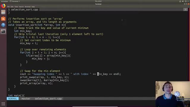 C++ Crash Course: Selection Sort смотреть онлайн