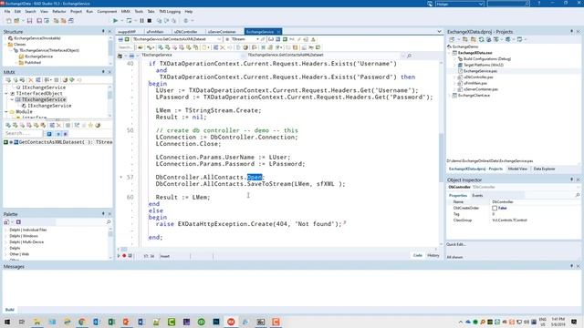 Web services with TMS XData and CData Exchange смотреть онлайн