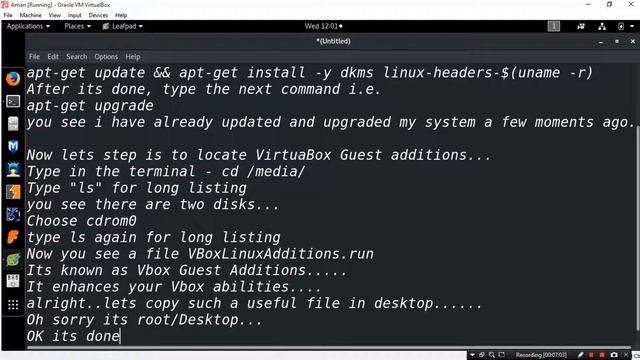 Get fullscreen on Kali Linux (VBox) смотреть онлайн