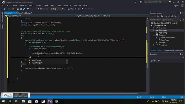 Tekla API - сохраняет GUID и возвращает объект из GUID. (Tekla API - Lưu trữ GUID và trả lại đối tư смотреть онлайн