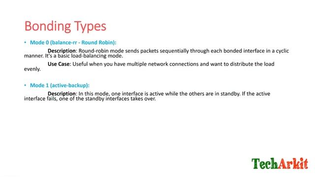 Types of Bond Interfaces in Linux | Tech Arkit смотреть онлайн