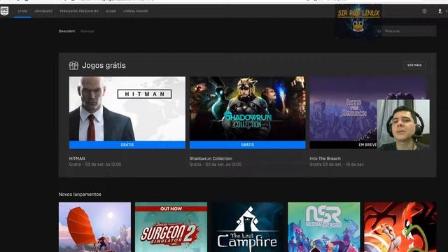 🔴 Live de Sir Rob Linux - Assuntos: Microsoft e Linux; Epic Games смотреть онлайн