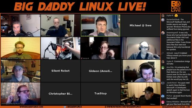 Big Daddy Linux Live! 10-13-18 смотреть онлайн