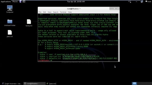 شرح التخمين على باسوورد الراوتر بستخدام Kalilinux смотреть онлайн