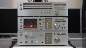 Музыкальный комплект SONY. SONY TA-434, SONY TC-U60, SONY ST434.