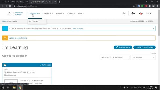 Cisco NDG Linux Unhatched | تسجيل دخول смотреть онлайн
