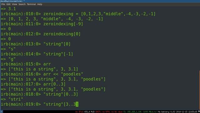 Programming Ruby 06 -- Array Operations смотреть онлайн