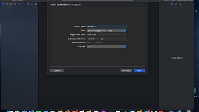 Creating Your First C++ Program on IOS смотреть онлайн