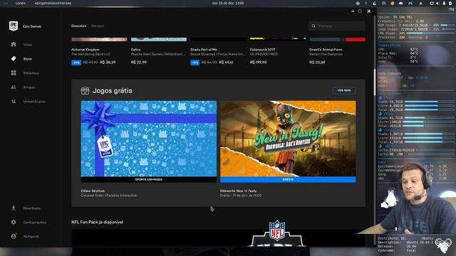 Último presente da ubisoft connect e 2°Jogos grátis da Epic Games смотреть онлайн