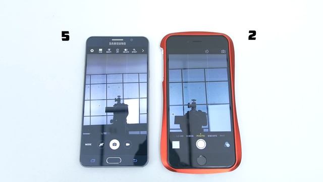 Galaxy Note 5 vs iPhone 6 - Detailed Speed Test + Benchmarks смотреть онлайн
