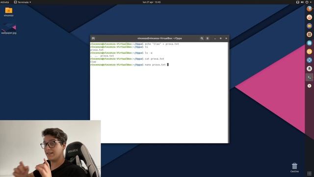 LE BASI DEI COMANDI DEL TERMINALE | LINUX È FACILE #3 | bytech.it смотреть онлайн