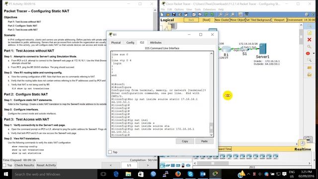 Configuring Static NAT - Destination nat cisco - how to configure nating in cisco router смотреть онлайн
