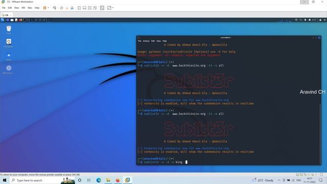 how to use sublist3r tool in Kali Linux смотреть онлайн