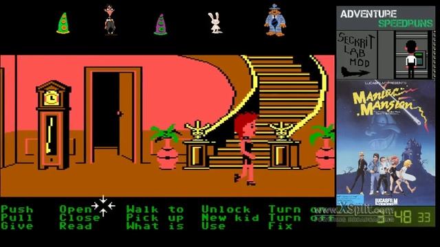 Maniac Mansion V1 Lab Door Mod Any% Speedrun - 05:46 (Single Segment) by El-Nino [AS] смотреть онлайн