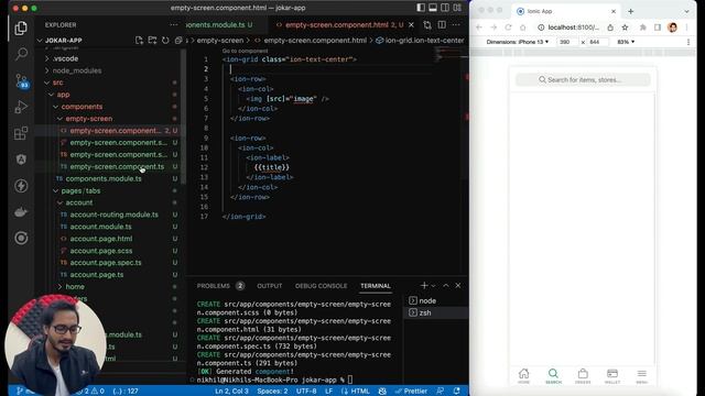 Ionic - ALL IN 1 DELIVERY APP UI | EPISODE 05 - MENU SCREEN & Running in iOS Simulator смотреть онлайн