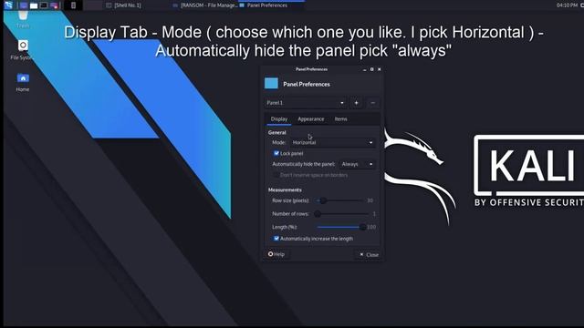 Fix Missing Application Menu, Taskbar Kali Linux 2020.3 смотреть онлайн