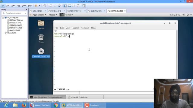 YUM Repository Local Path | Install Packages from Local | baseurl смотреть онлайн