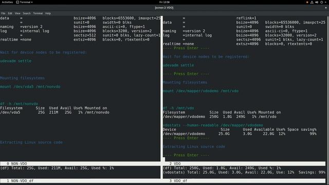 RHEL 8 Beta - Using the Virtual Data Optimizer (VDO) смотреть онлайн