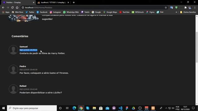 Portal de Filmes e Séries - ASP.NET Core MVC смотреть онлайн