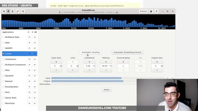 PulseEffects + OBS Studio + Ubuntu смотреть онлайн
