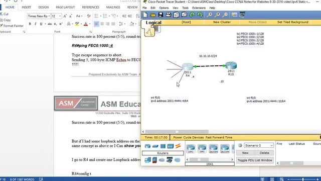 Cisco CCNA- CCNP V3 (200 125) Training Video --- IPV6 Static Route смотреть онлайн