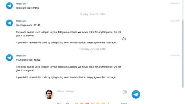 Telegram Web Audio Recording смотреть онлайн