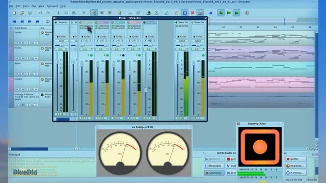 Greensleeves / Trad - Qtractor / Dssi / Ladspa / Lv2 / Meterbridge / Timemachine