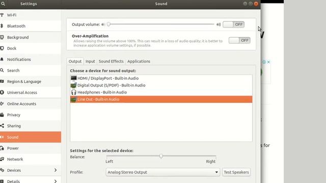 Ubuntu 18.04 - audio switching from Line out to Headphones - broken audio смотреть онлайн