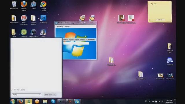 Windows Anytime Upgrade Windows 7 Ultimate keygen - YouTube.flv смотреть онлайн