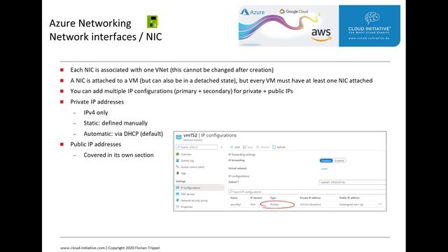 Azure Network interfaces смотреть онлайн