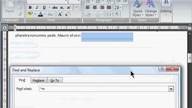 Tip of the Day - Find and Replace special characters in Word смотреть онлайн