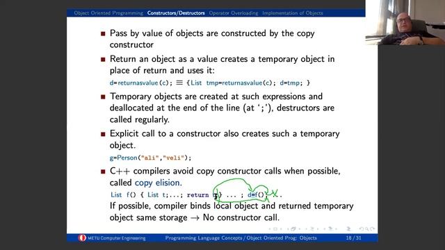 CEng242 - (April 2020) Object Oriented Prorgramming/copy and move constructors смотреть онлайн
