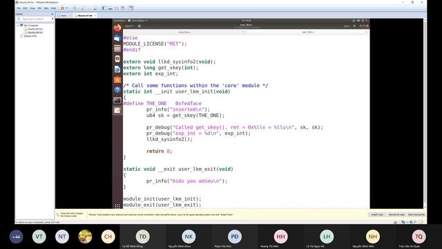 [KMA] Lập trình nhân linux-B6-C5 смотреть онлайн