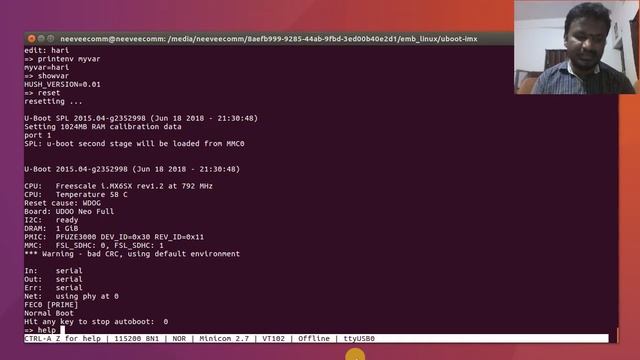 Embedded Linux UBOOT Commands смотреть онлайн
