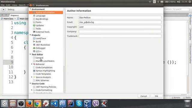 Creating Custom Code Templates - MonoDevelop смотреть онлайн