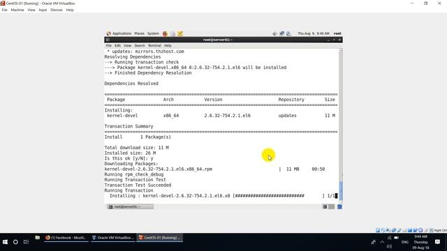 How to install Linux CentOS6.x with Full Screen by Lecturer Kim No @RUPP смотреть онлайн