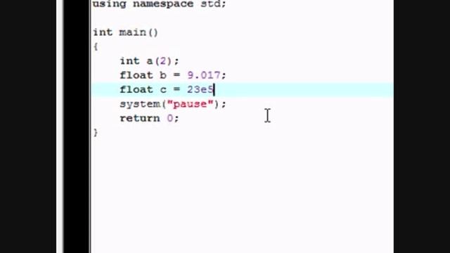 C++ Tutorial Variables смотреть онлайн