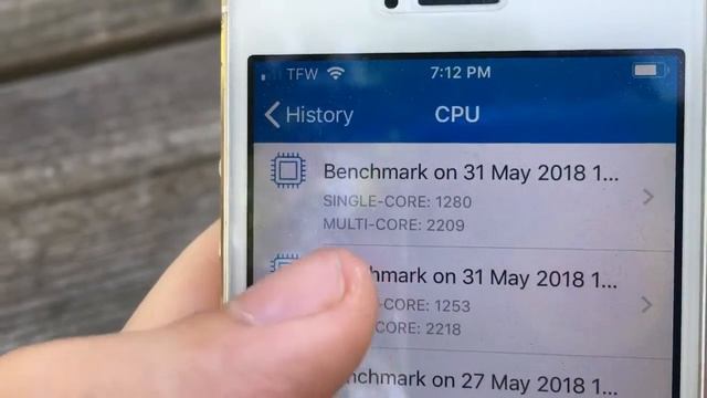 iOS 11.4.1 Beta 1 iPhone 5S geekbench смотреть онлайн