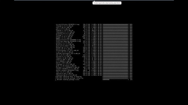 ArchLinux 64-bit Automatic Unattended Install (launched from archiso using script= param) смотреть онлайн